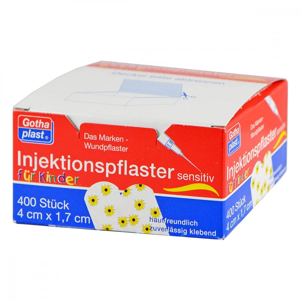 Gothaplast GmbH Gothaplast Injektionspfl.kinder Blume 1,7x4 cm 07118851
