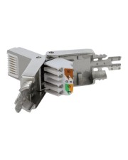 Delock RJ45 St Cat.6A STP werkzeugfrei Netzwerk CAT 6a (86477)