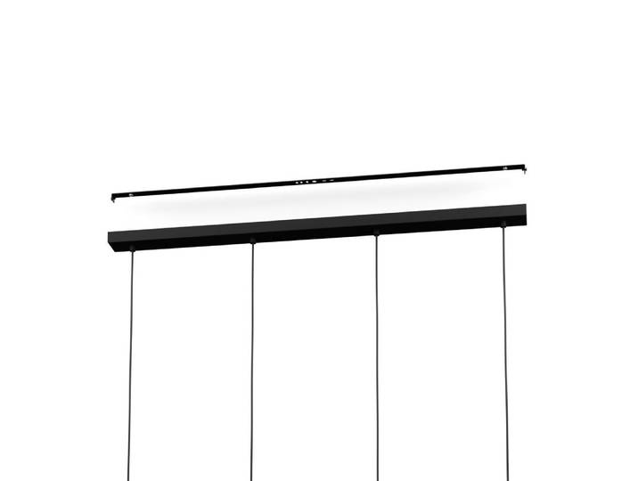 EGLO Estanys, Flexible Halterung, Schwarz, Messing, Messing, Glas, Stahl, Glas, Schwarz
