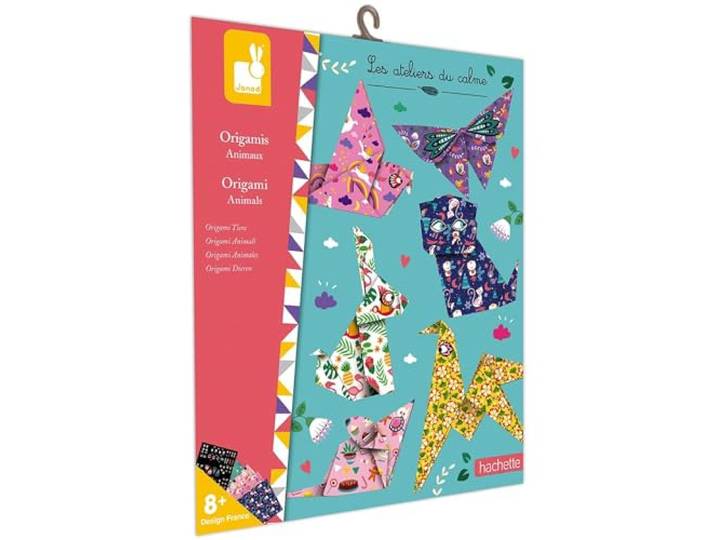 Juratoys-Janod 6 origami over het thema van dieren