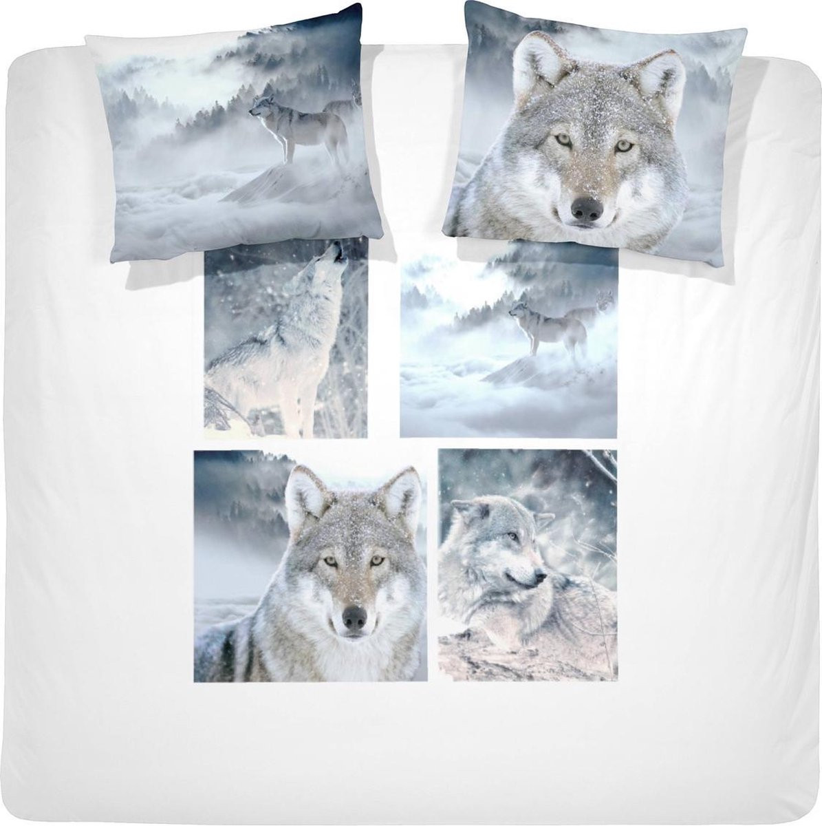 Damai Outlaw Dekbedovertrek - Grey - 240 x 220 cm