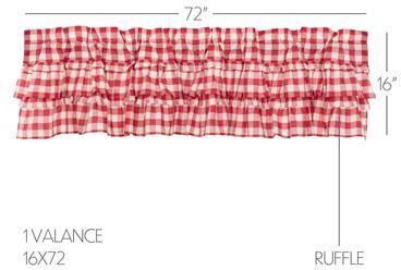 VHC Brands Sawyer Mill Layered Valance