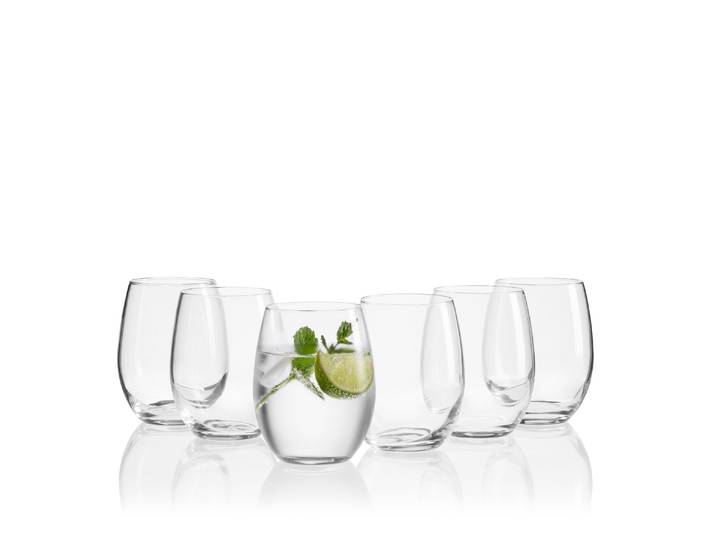 Gläser-Set MÄSER Il Premio , bunt (transparent), 6, Trinkgefäße, Gläser-Set