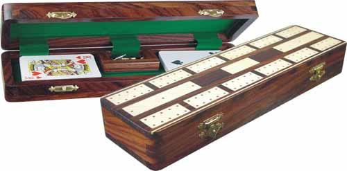 Hot Games Cribbage-set van palissanderhout