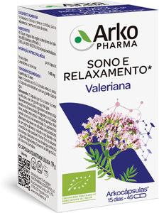 Arkocápsulas Suplemento Bio Sono e Relaxamento Valeriana 45 cápsulas