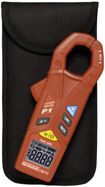 Multimètre de pince de courant CM P1 10mA-400A AC TRMS av.piles/câble de mesure/ ; BENNING (044678)