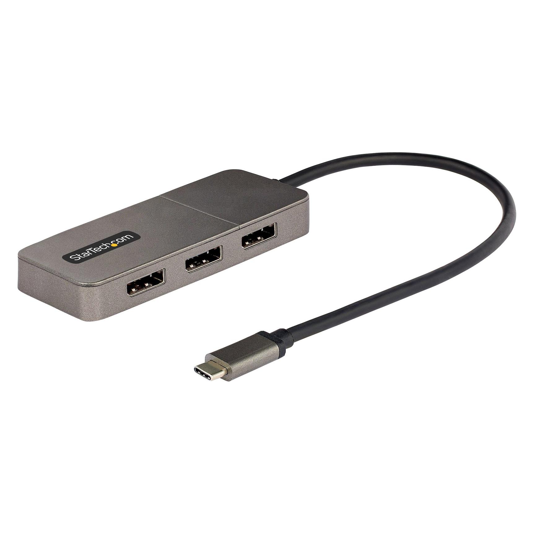 StarTech Adap USB-C Triple DP MST HUB 4K (USB-C, 3 Ports) (MST14CD123DP)