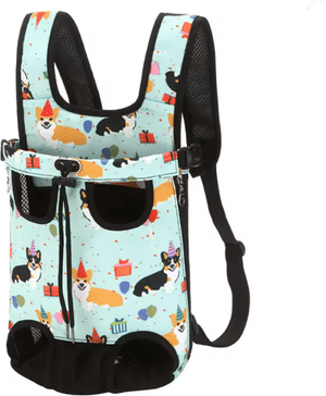 Inspire Essentials Camouflage Breathable Dog Backpack Carrier For Travel And Outdoor Adventures s in 2.5kg 24