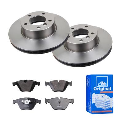 ATE Bremsensatz, Scheibenbremse 1420-22168 Vorderachse belüftet 300mm 24mm für BMW