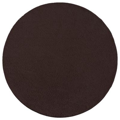 Teppich MERINOS "Loft 37", braun, H:16mm Ø:120cm, Polyester, Teppiche, Teppich, Kunstfellteppich besonders weich und kuschelig, Fell Haptik
