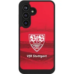 Nivocase Hülle für Samsung Galaxy S24 Handyhülle NIVOcore Case Schwarz Offizielles Lizenzprodukt Stadion (Samsung Galaxy S24), Smartphone Hülle, Schwarz