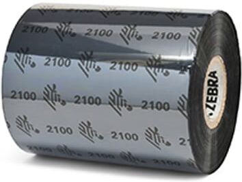 Zebra Fita cera  2100 02100BK08045 80mm x 450M