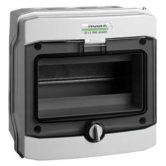 Noark Electric KUNSTSTOFF-EINBAUGEHÄUSE IP65 Aufputz 1x6 Module. PHS 6T NOARK 113262 (PHS 6T)