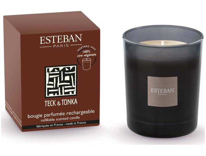 Esteban Paris Esteban Duftkerze 180 g Teck & Tonka