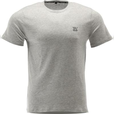 TRIZERATOP T‑Shirt Basic grau meliert 180 g/m² Größe XXXL