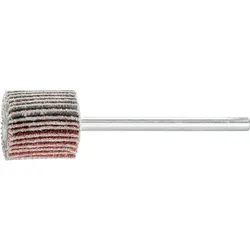 Korund Fächerschleifer F Ø 15x15 mm Schaft-Ø 3 mm A80 für Feinschliff und Finish