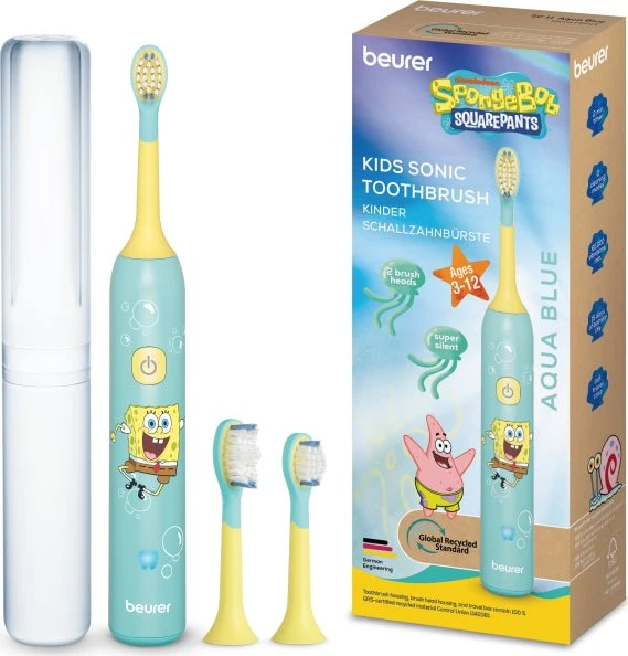 Beurer Zahnbürste für Kinder Spongebob SC 11 Aqua Blue