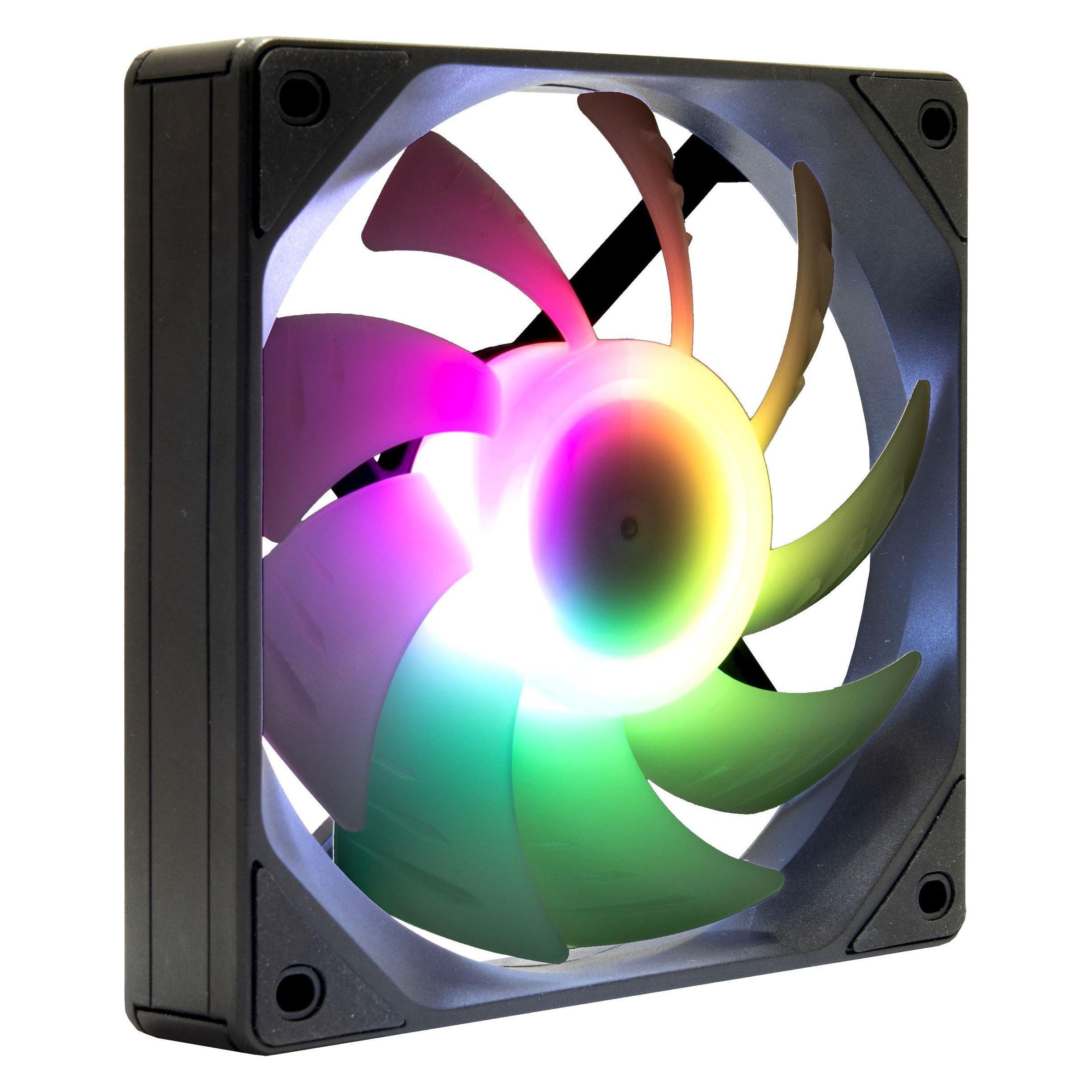 Intertech Inter-Tech Fan Argus ES-011 LED, RGB (120 mm, 1x) (88885647)