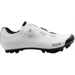 Fizik Vento Ferox Carbon MTB-Schuh SPD, Größe 47, Weiß/Schwarz