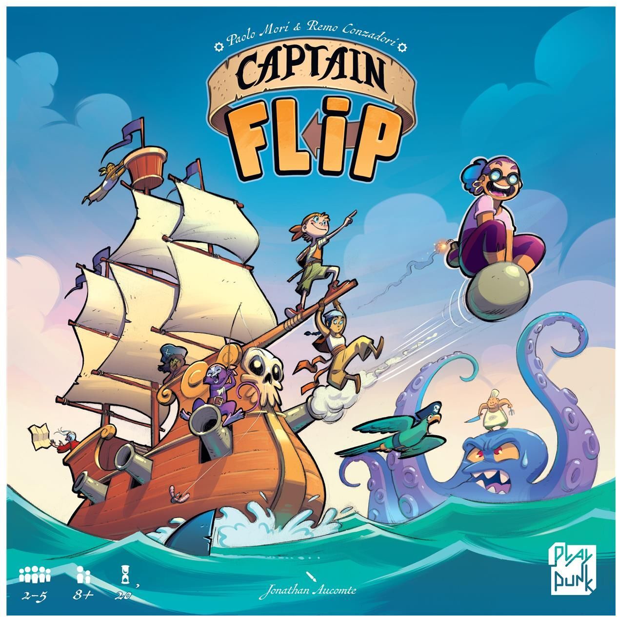 Κάισσα Captain Flip - Επιτραπέζιο [Ελληνική Γλώσσα] (KA115209)