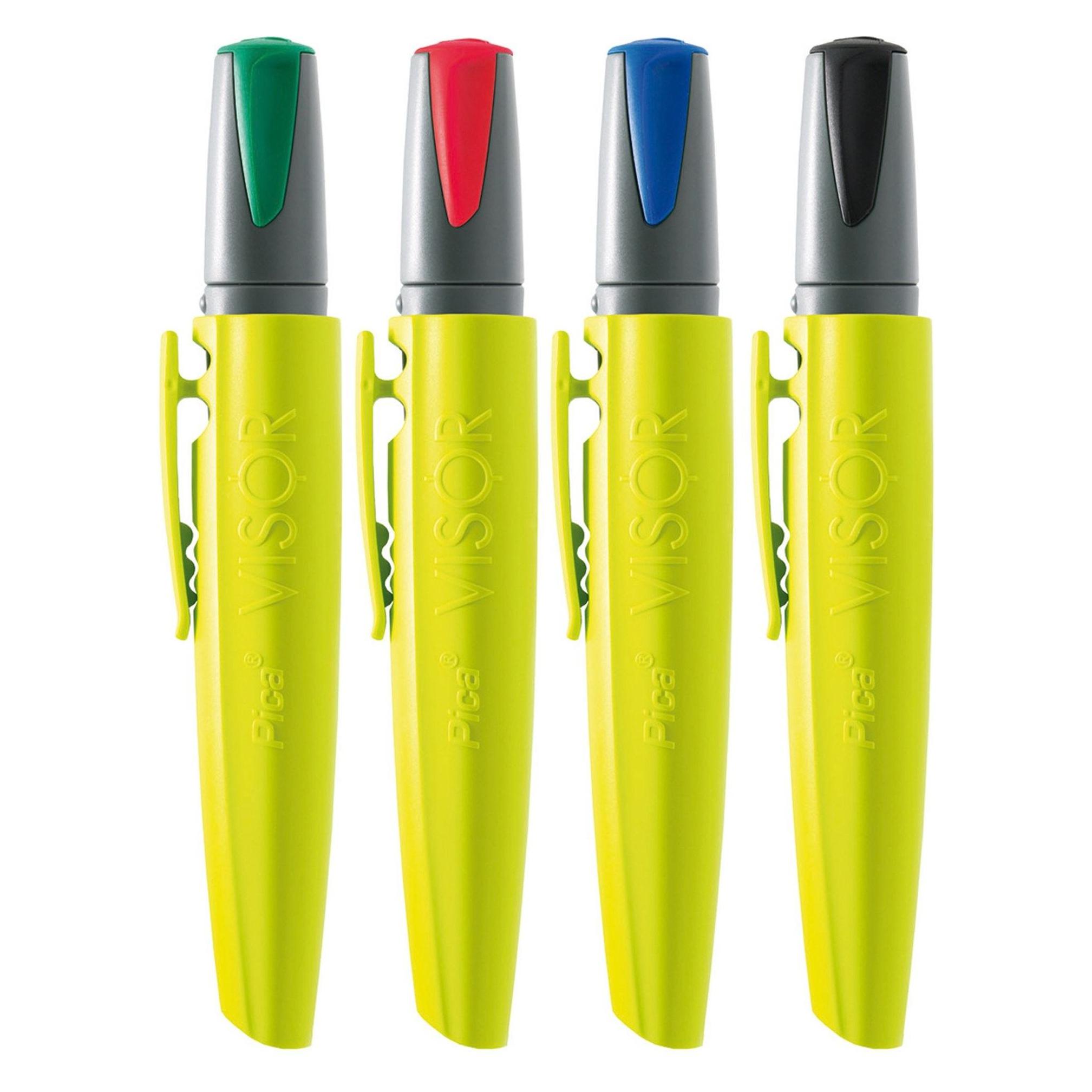 Pica WB Marker Visor st ass (4) (4x) (900/04)