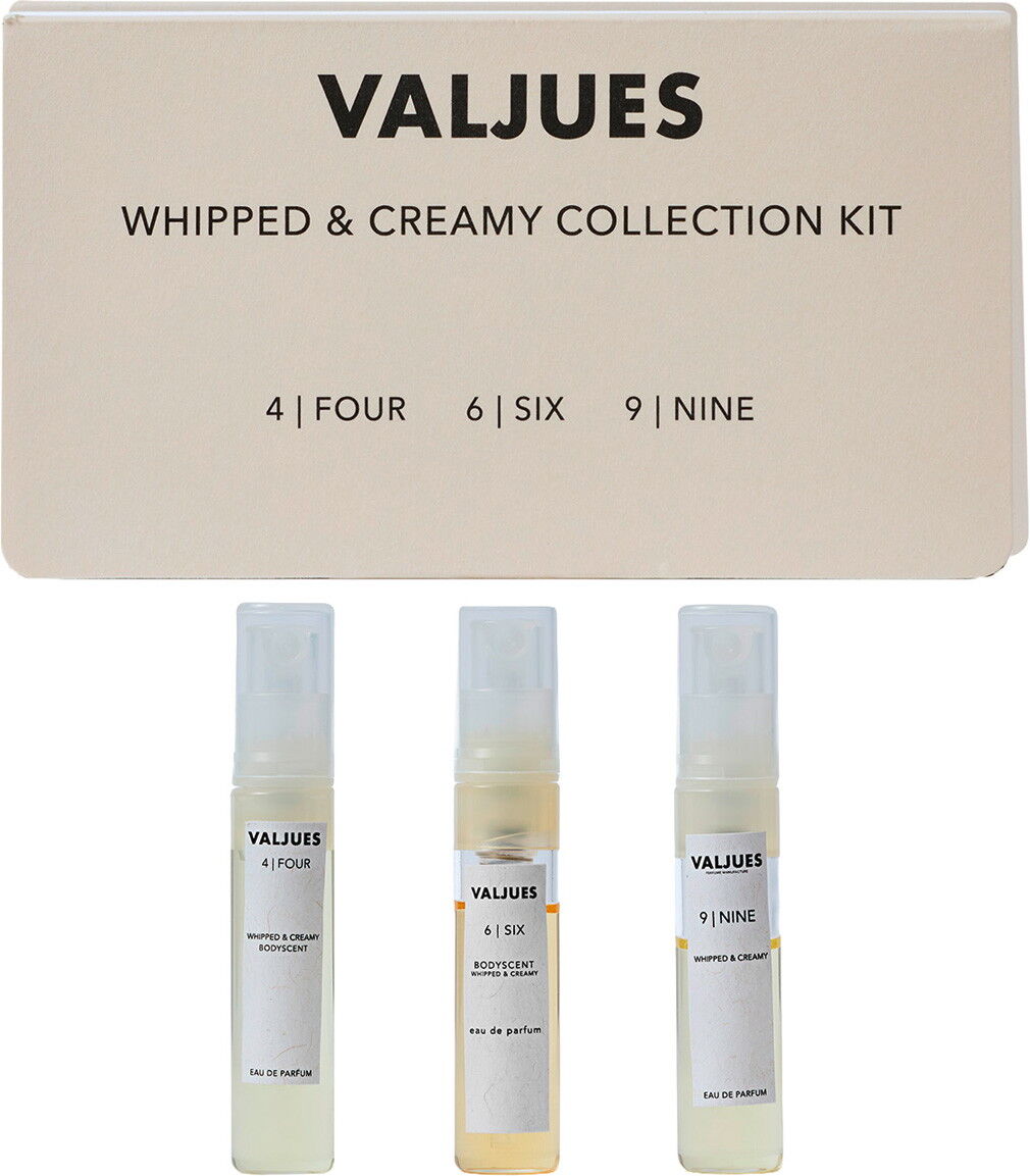 VALJUES Whipped & Creamy Collection Kit (EdP 3 x 2ml)