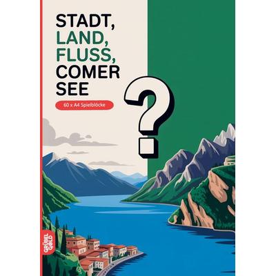 Stadt, Land, Fluss, Comer See, Taschenbuch von Grübelgold Rätselhefte, Grübelgold, 978-3-693-19412-6