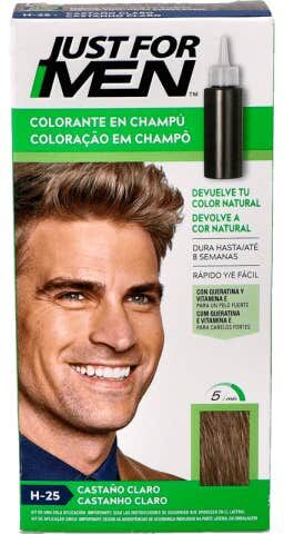 Just For Men champú colorante castaño claro 30ml