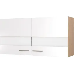 Küchenoberschrank Merle Weiß/Eichefarben