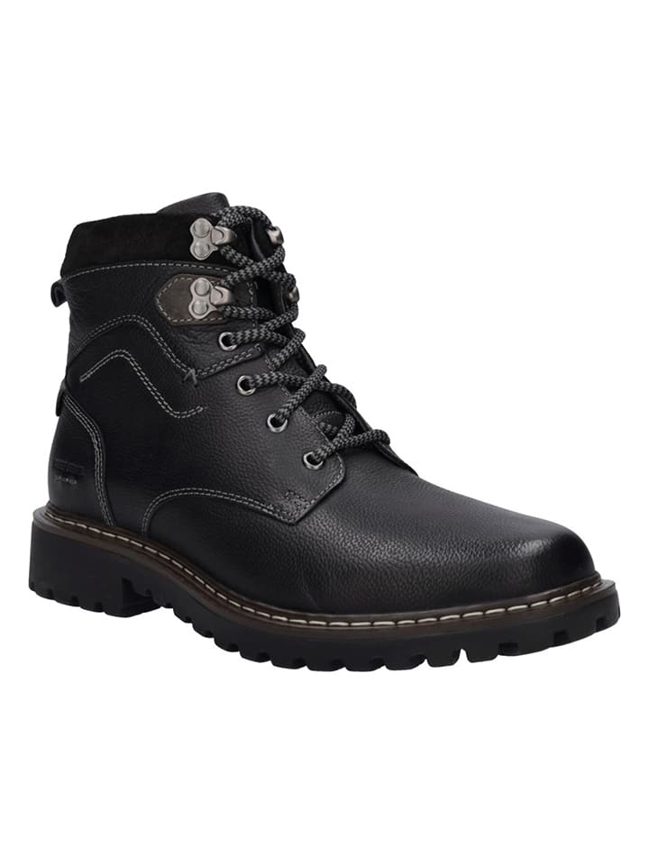 Josef Seibel Leder-Boots "Tinus 01" in Schwarz - 42