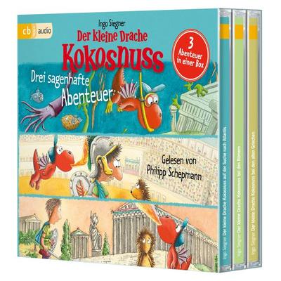 Der kleine Drache Kokosnuss – Drei sagenhafte Abenteuer - Ingo Siegner, CD, 9783759903433