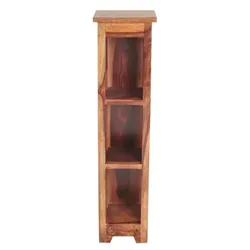 Badezimmerschränkchen 20x80x20 aus indischem Sheesham-Holz