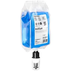 Satino Schaumseife 6 x 1.000 ml für Spender SF1 - dermatologisch getestet – pH-neutral – frei von Allergenen, Polymeren, Parabenen, Mikroplastik & 100% vegan