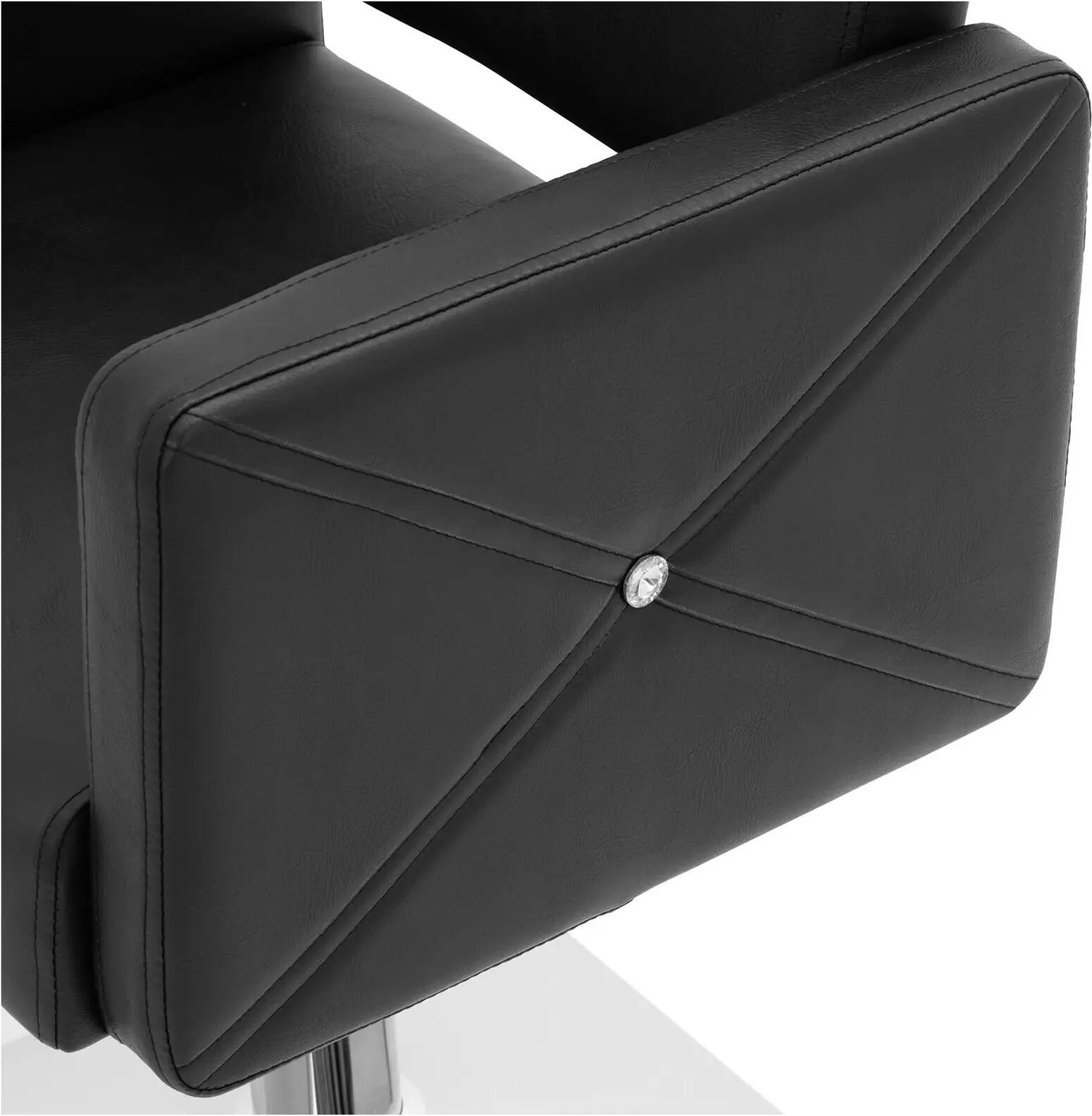 physa Carlisle-parturituoli jalkatuella - istuinkorkeus 45 - 55 cm - 150 kg - musta PHYSA CARLISLE BLACK