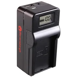 Berenstargh Synchron USB Ladegerät f. Contour GPS Contour CT-3650 HD 1080P (Kamera Akku Ladegerät), Kamera Stromversorgung, Schwarz