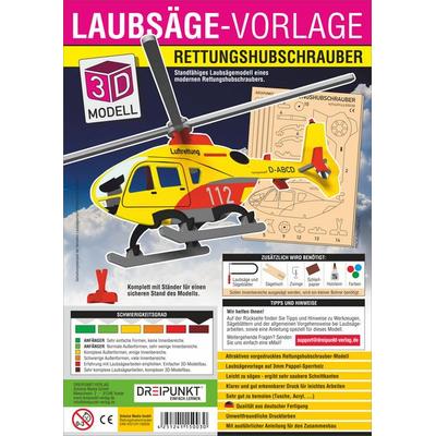 3D Laubsägevorlage Rettungshubschrauber, Nonbook von , Schulze Media