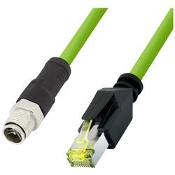 LogiLink CQM045S RJ45 Patchkabel CAT 6a 1.50 m Grün Flammwidrig, Halogenfrei, Säurebeständig, UV-Beständig, Ölbeständig 1 St.