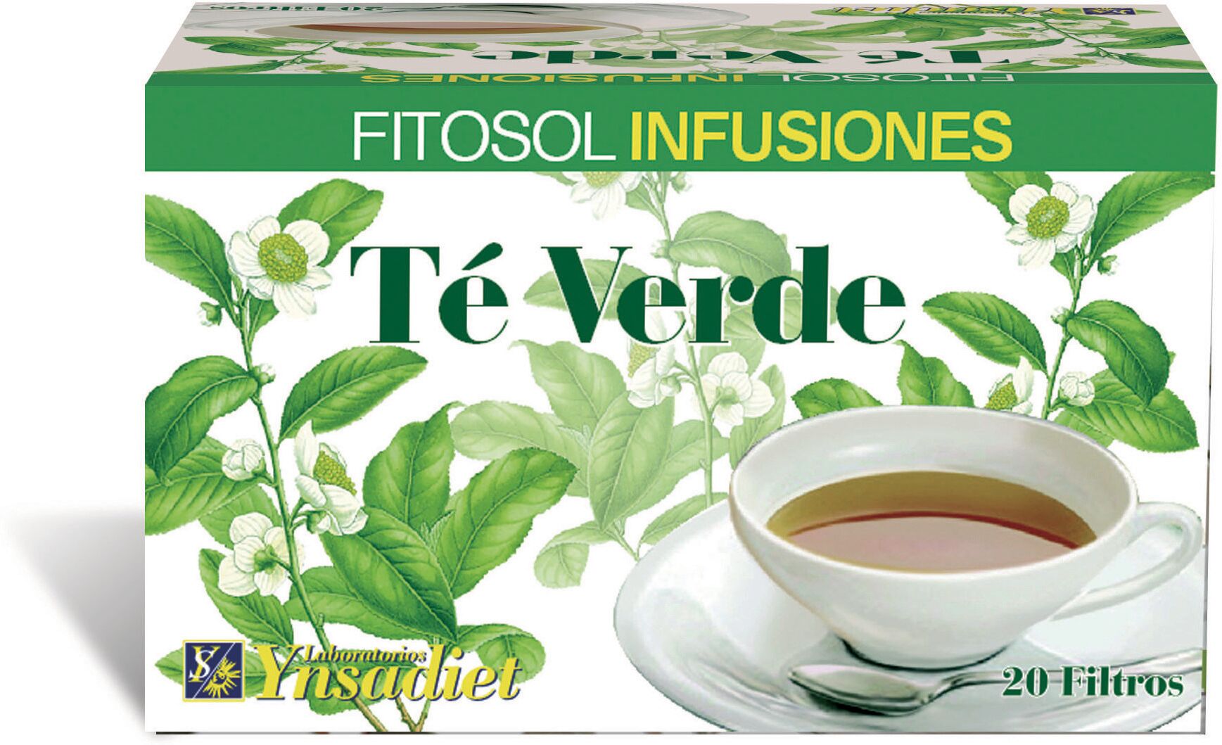 Ynsadiet Té Verde 20 filtros