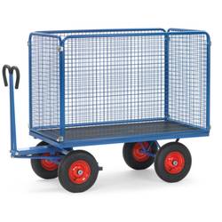 Fetra Hauptartikel 6445V Handpritschenwagen Stahl pulverbeschichtet Traglast (max.): 1000 kg Bereifung=Vollgummi
