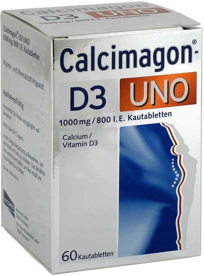 Calcimagon-D3 UNO 1000mg/800 internationale Einheiten
