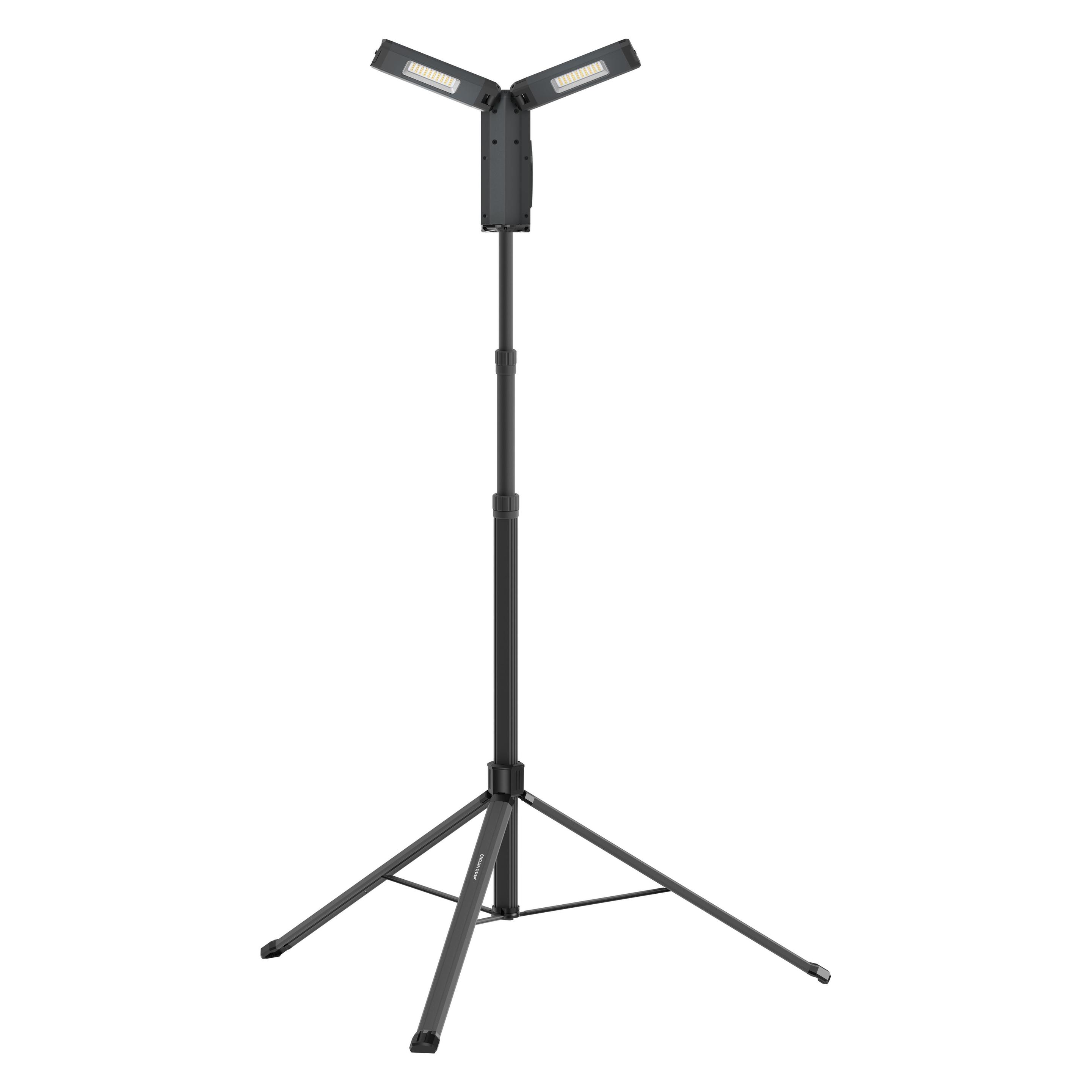 Scangrip Batterie-Arbeitsleuchte TOWER COMPACT CONNECT für Kocher, 2500 l CAS (2500 lm) (03.6110C)