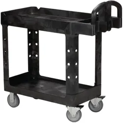 Rubbermaid, Transportwagen, Allzweck-Tischwagen aus Kunststoff (227 kg, 2)