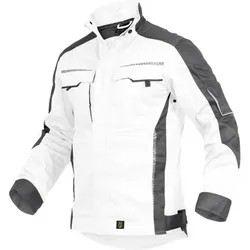 Jacke-Flex-Line Weiß/Grau, Größe 5XL - weiss - 5XL