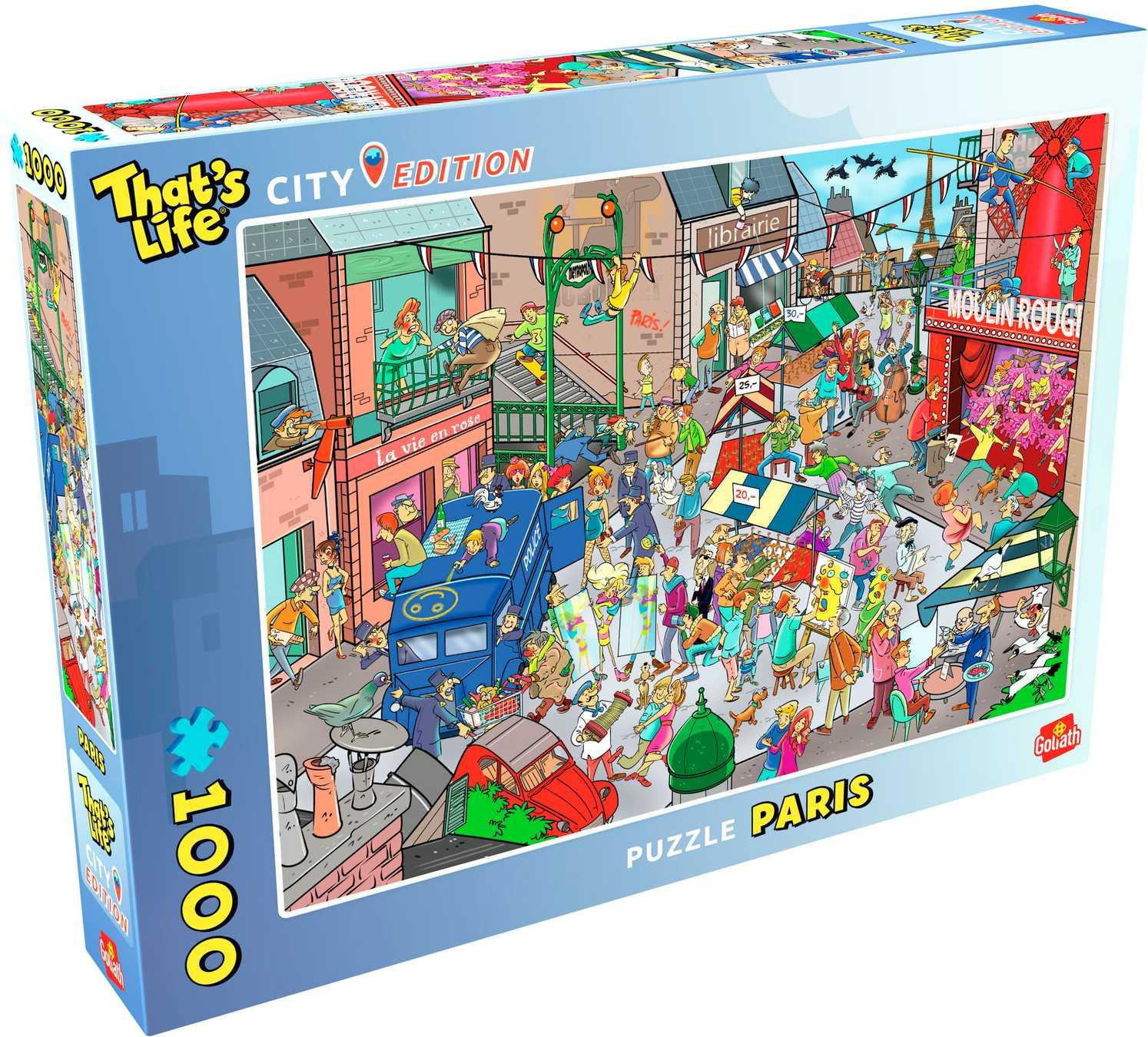 Goliath Puzzel Parijs - That's Life City Edition - 1000 stukjes