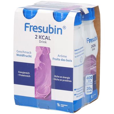 Fresubin 2 kcal Drink Waldfrucht Trinkflasche 4x200 ml Lösung