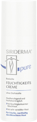 Sirius GmbH SIRIDERMA Feuchtigkeits Creme ohne Duftstoffe 50 ml 02253998