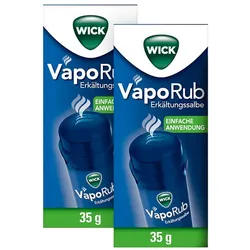 WICK VapoRub Erkältungssalbe Doppelpack 2X35 g