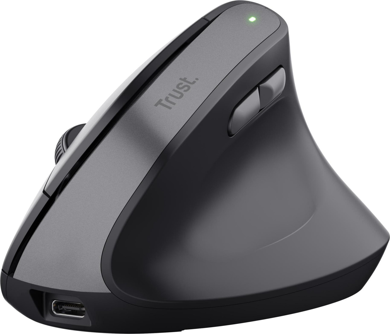 Trust Bayo II Ergonomische Draadloze Muis Zwart