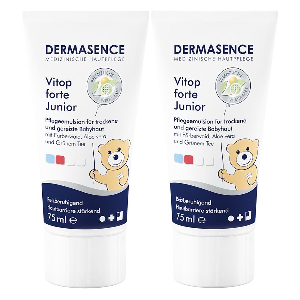 Dermasence Vitop forte Junior Creme x2 2x75 ml