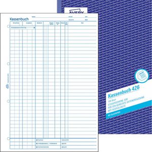 Zweckform Avery  426 Kassenbuch A4 100 Blatt